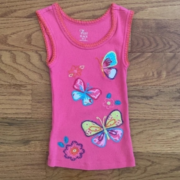 The Children Place Butterfly Tank Top, Size: XS (4) - Picture 2 of 11
